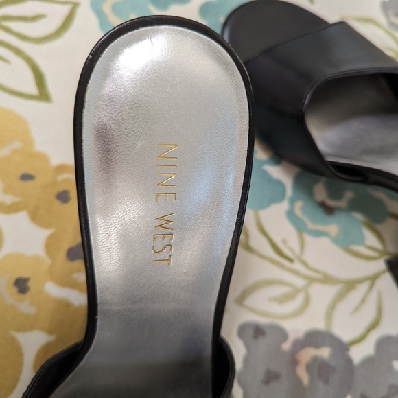 Nine West Teice Heeled Slide Sandals - Picture 4 of 7